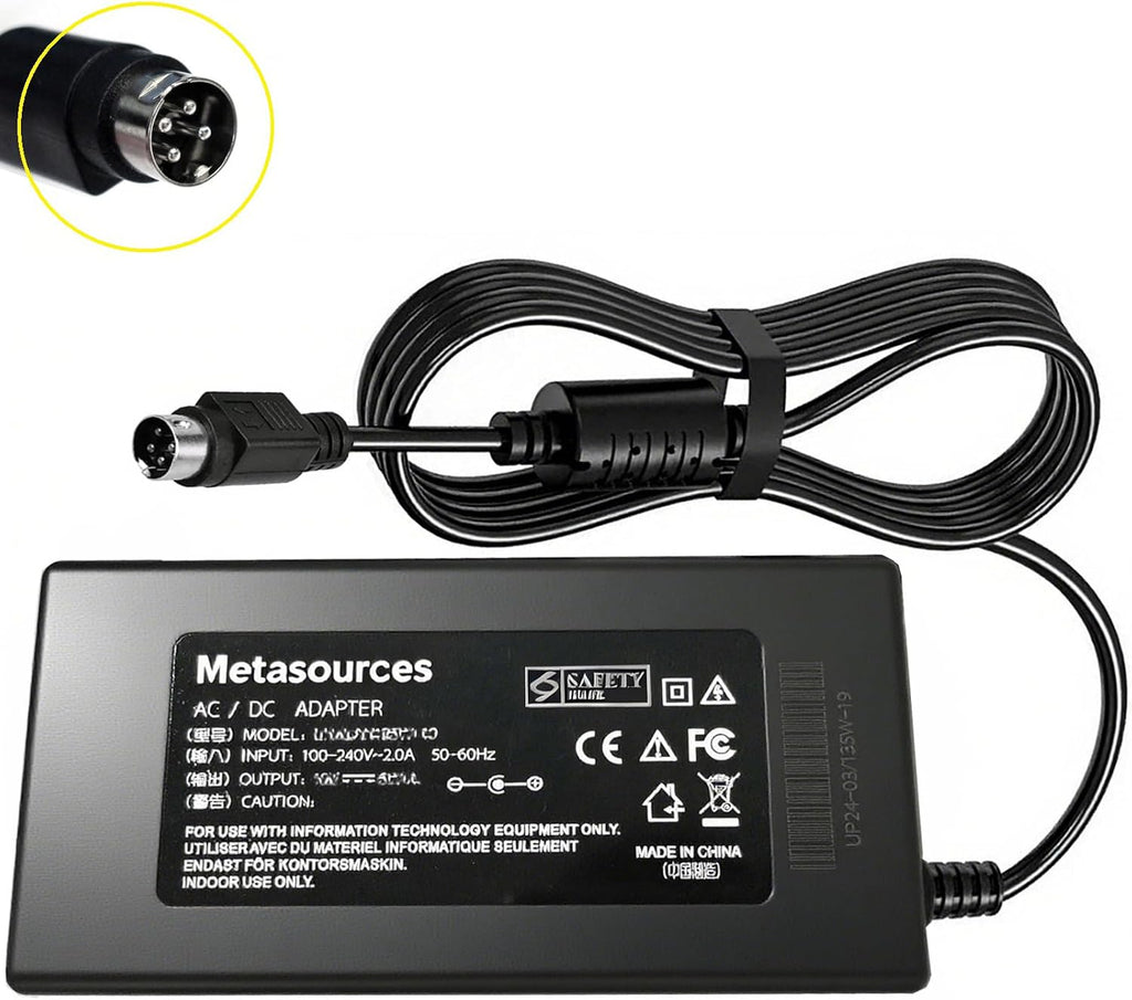 4-Pin AC/DC Adapter Compatible with SUNGZU Model SKA1000 SKA1000-T SKA1000T Li-ion Battery 1000W Portable Emergency Power Station CPT240002 32V-45V 6.5A 7.5A Power Supply Cord