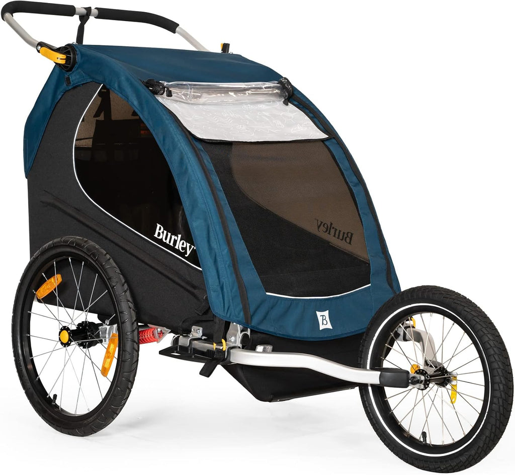 Burley Encore X, 2 Seat Kids Bike Trailer & Stroller