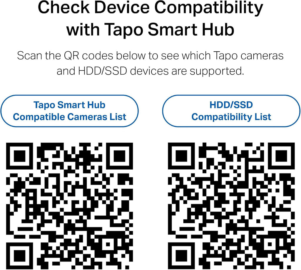 Tapo CentralHub for Smart Home Devices – Connect up to 16 Tapo Cameras & 64 Sub-G Sensors, 16GB Built-in Storage + 2.5'' SATA Expandable Storage Option, Improves Camera AI Accuracy - H500