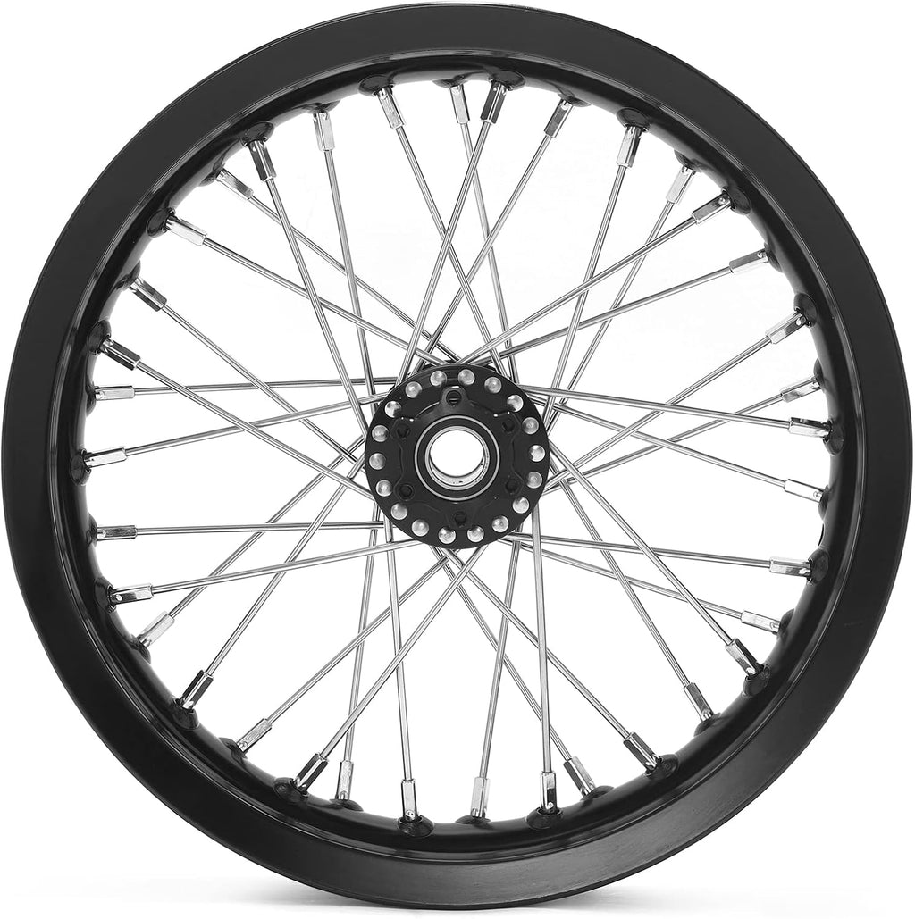 TOFR 12' x 2.15' Front Wheel Rim Hub for Sur-Ron Surron Light Bee X LBX for Segway X160 X260 for Talaria Sting Talaria XXX for Apollo RFN for Beta Explorer