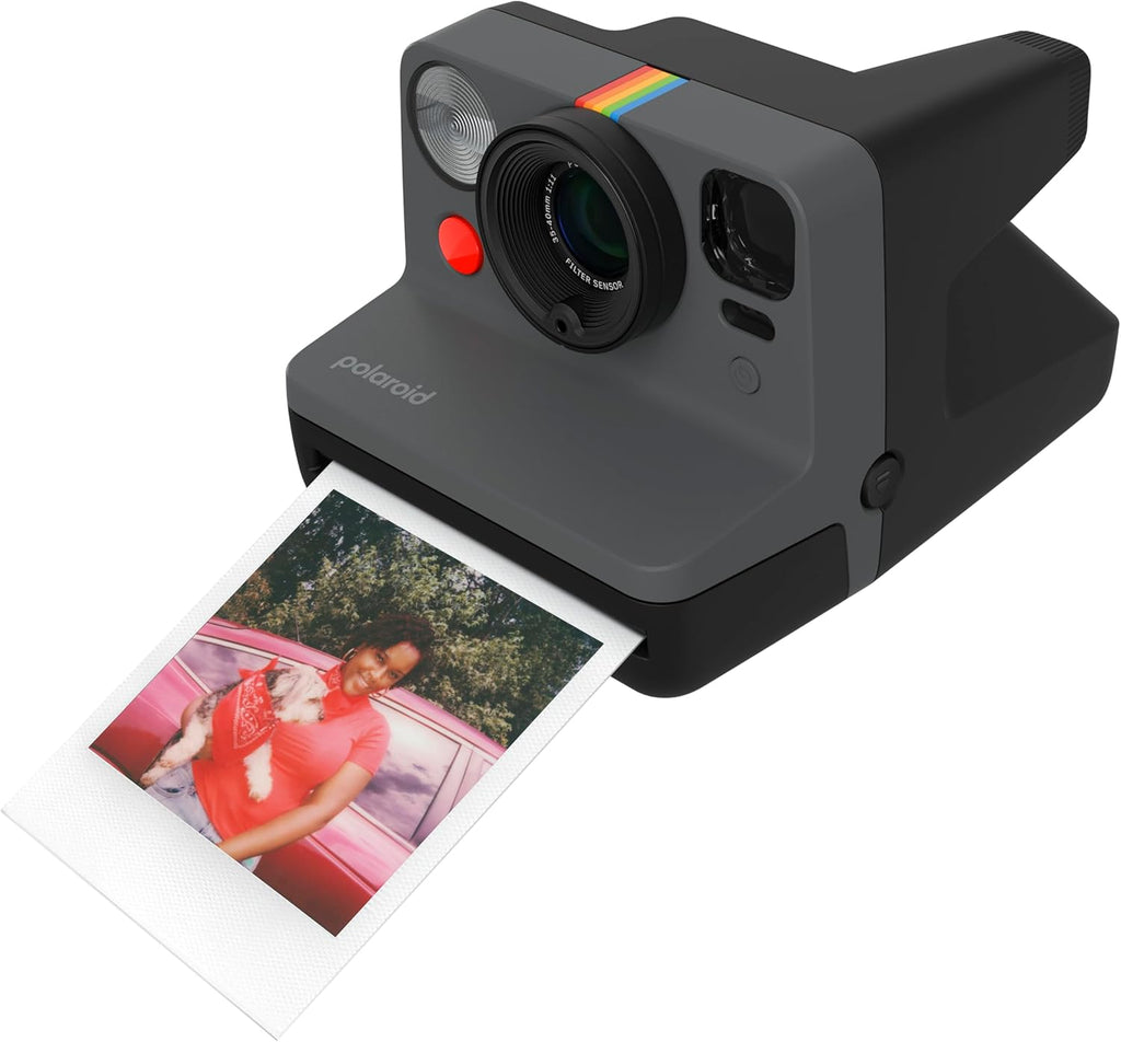Polaroid Now 3rd Generation I-Type Instant Film Camera - Black - Camera Only No Film (9154)