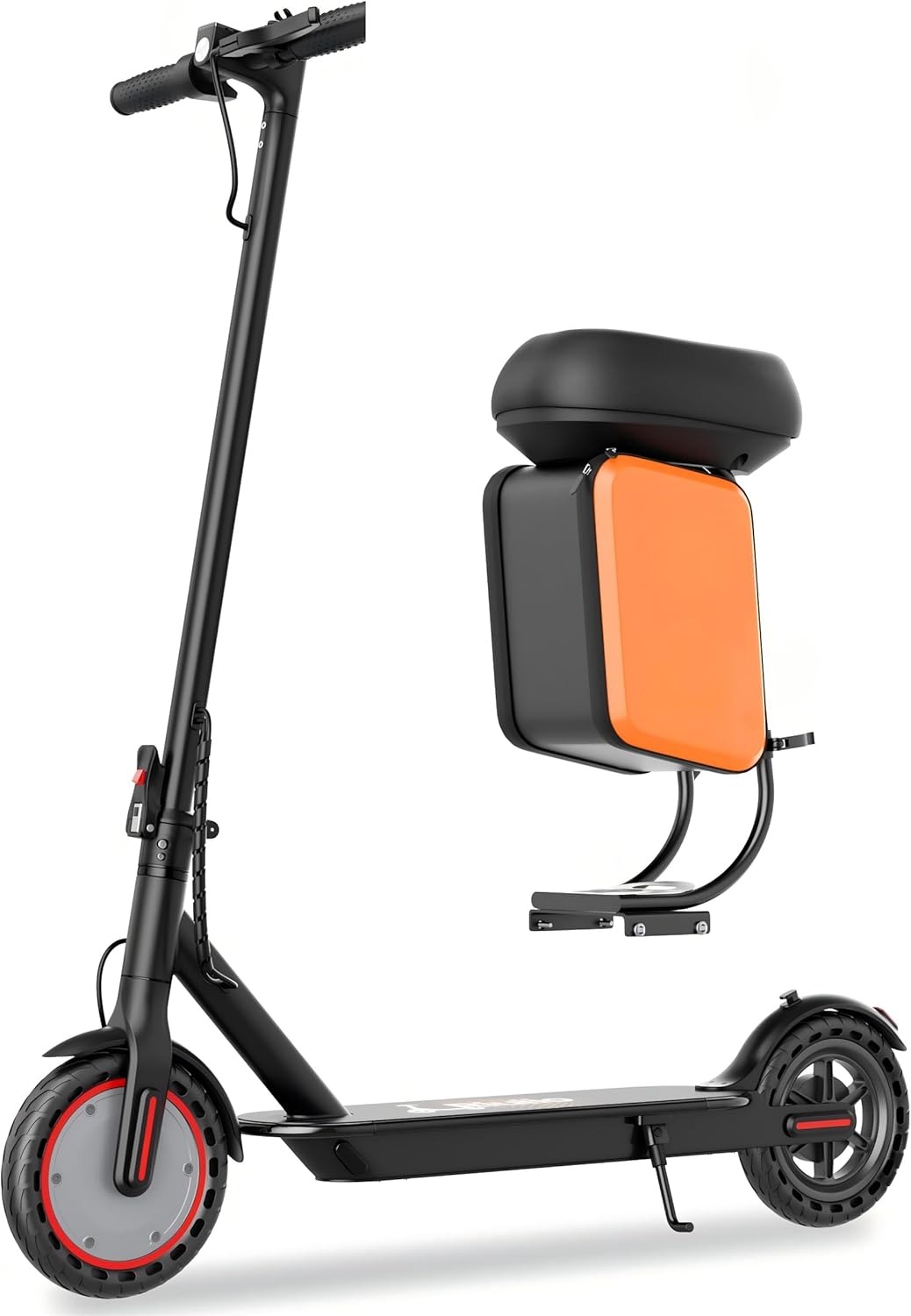 Electric Scooter, 350W-500W Motor, 9 MPH to 22MPH, 10-41 Miles Range, Dual Suspension, Dual Braking, App Control, Foldable Commuter E Scooter for Adults and Teens
