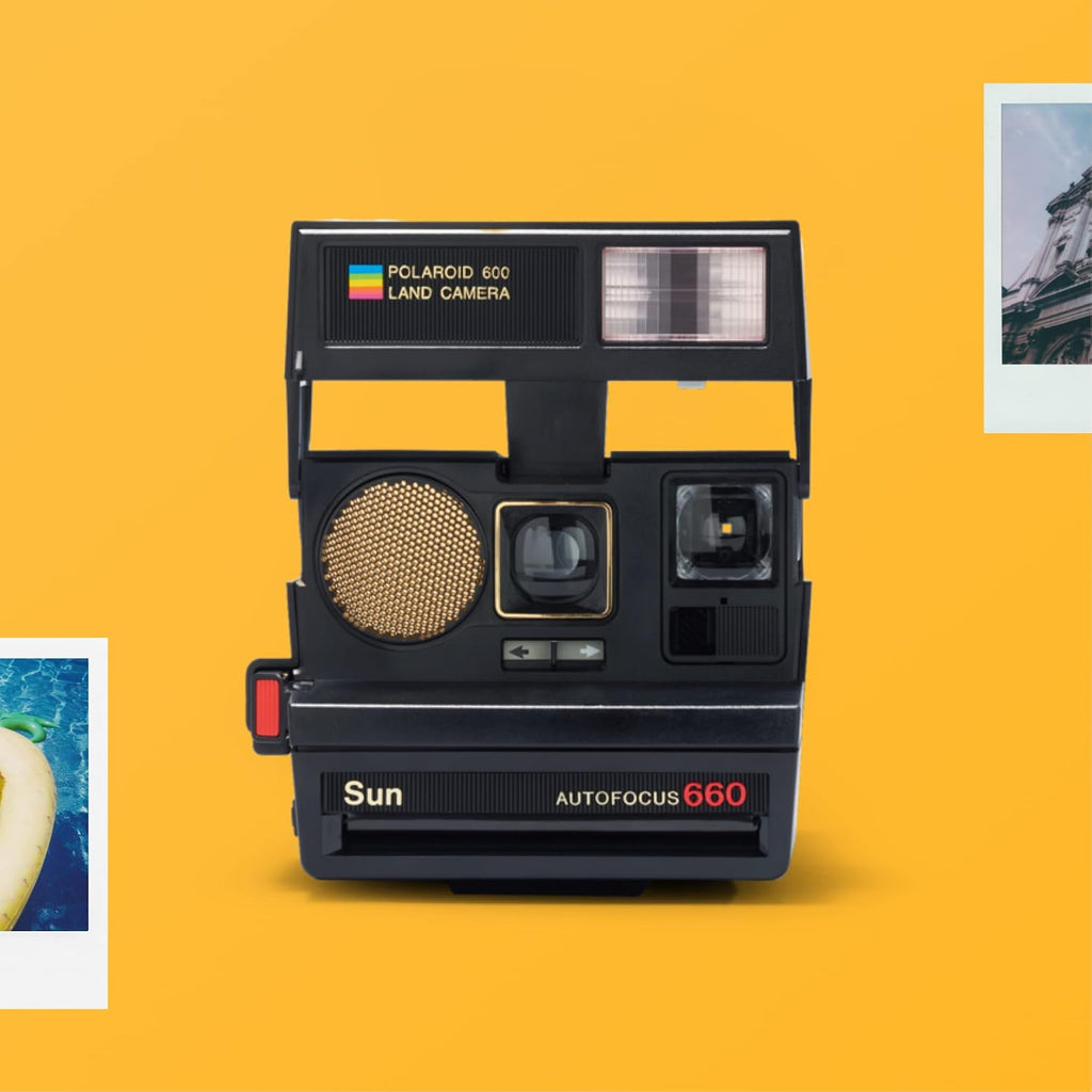 Polaroid Sun 660 Instant Film Camera AutoFocus (Renewed)