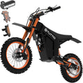 Tuttio Soleil01 Electric-Dirt-Bike for Teens Adults, 14'/12' Fat Tire 2000W 37MPH Electric-Motorcycle with 48V 21AH Battery Ebike 200NM Hydraulic Brakes Mountain Off-Road EBike
