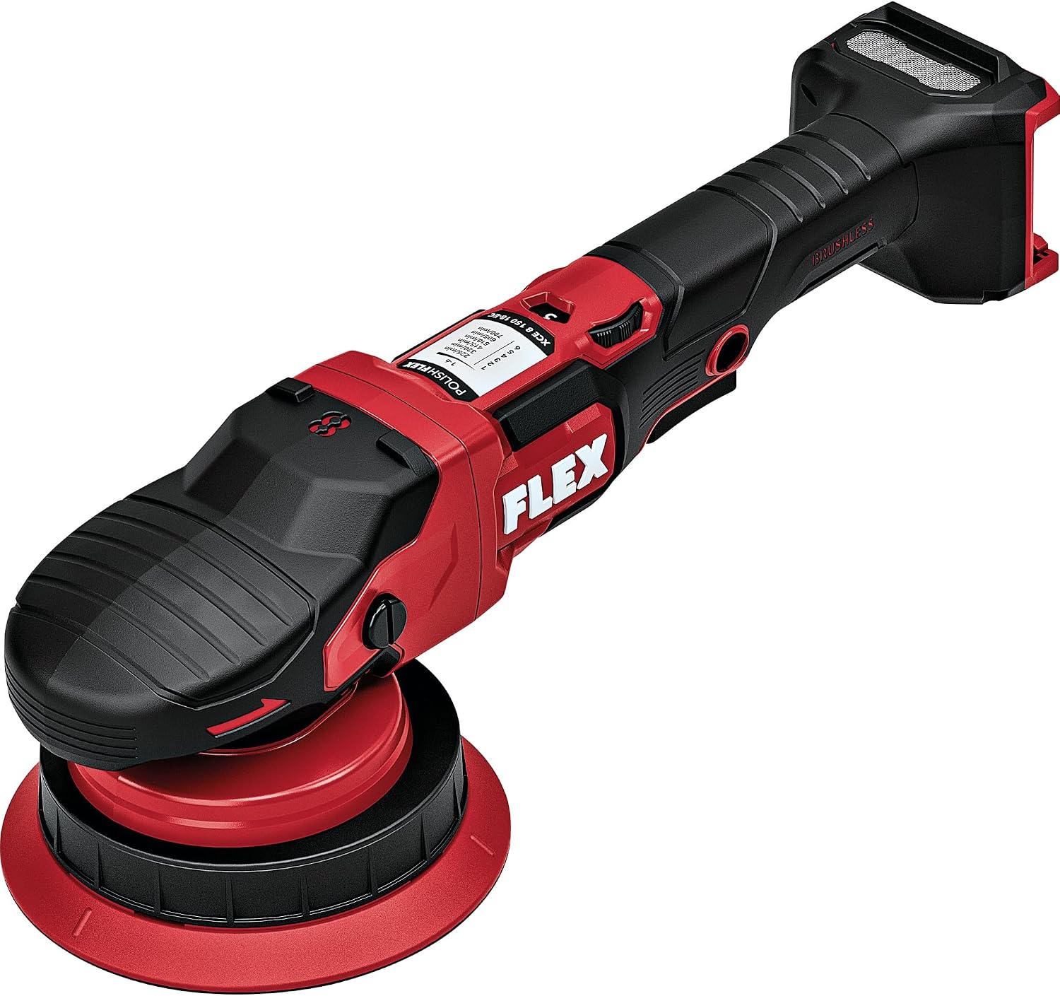 Flex Cordless Eccentric Polisher with Forced Rotation 18 V XCE 8 150 18-EC C (with Throttle Switch, Easy Speed Adjustment, Ergonomic) 532646