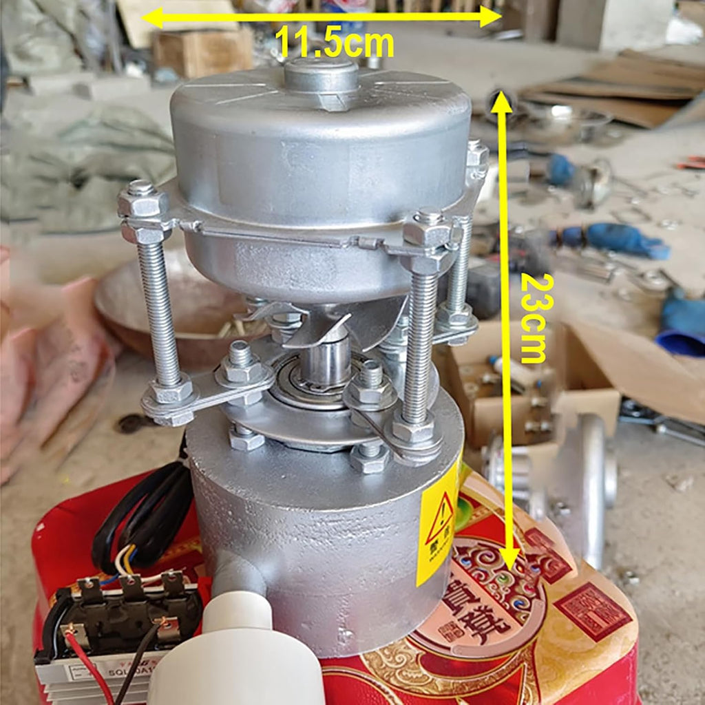 1000W Micro Hydroelectric Generator - 220V Hydro Power Station Hydropower Turbine for Home Lighting, Outdoor Activities
