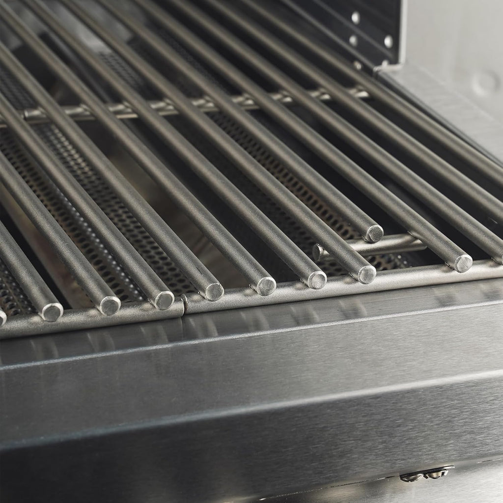 Hygrill STD Series 40-Inch Built In Grill, Stainless Steel 5-Burner Grill Head for Outdoor Kitchen, 70,000 BTU, Liquid Propane