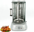 Electric Rotating Vertical Rotisserie Grill,1380W Electric Shawarma Smokeless Rotary Barbecue Machine with 3-Grills