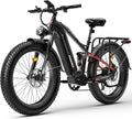 FREESKY 3000W Electric Bike for Adults, 37MPH & 95Miles Range, Dirt All-Terrain Electric Bicycle, 48V 25Ah Removable Battery,26' Fat Tire Full Suspension Mountain Ebike, UL2849 Certified by TÜV