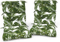 Outdoor High Back Patio Chair Cushions, Tufted Rocking Chair Cushions, Adirondack Cushions for Garden Porch Home Office Chairs Use, 44' x 22' x 4', 2 Pack, Palm Green