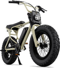 MACFOX X7&X7L Electric Bike for Youth, 750W EBike with Hydraulic Brakes, 48V 13Ah Removable Battery 30 Mile Range, Upgraded 20x5.0 Rear Fat Tire Designed for School/City Commuting (UL2849 & Class-2)