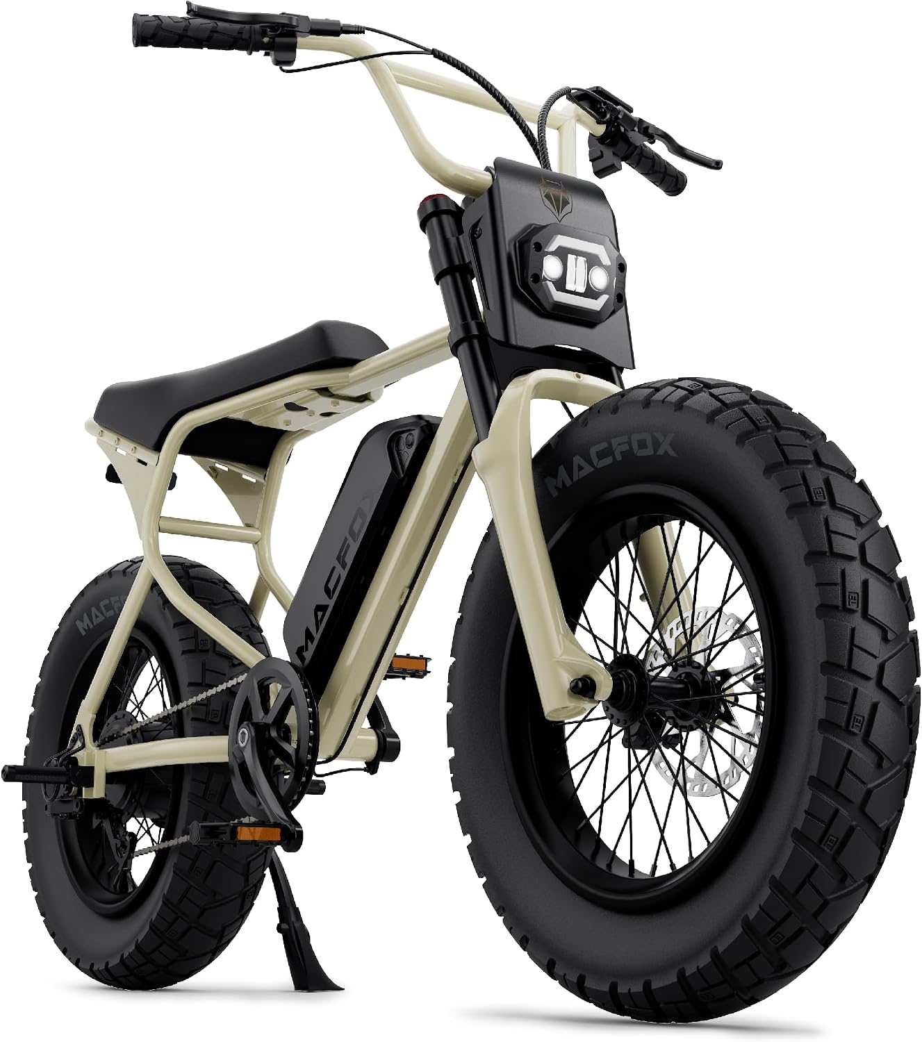 MACFOX X7&X7L Electric Bike for Youth, 750W EBike with Hydraulic Brakes, 48V 13Ah Removable Battery 30 Mile Range, Upgraded 20x5.0 Rear Fat Tire Designed for School/City Commuting (UL2849 & Class-2)