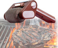 Spinning Grill Brush with Led Rechargeable Electric Grill Stainless Steel Brush Detachable 350 RPM Stainless Roller Blast Away Burnt-On Food,for Outdoor BBQ