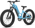 LEOGUAR 1000W Electric Bike for Adults, 26' Fat Tire Off-Road Ebike with Japanese Dapu Motor, 48V 720Wh LG Battery, 35MPH Max Speed, 60 Mile Range, Front Suspension, Smart LCD, Tektro Hydraulic Brakes