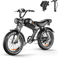 Electric Bike for Adults, Peak 1500W/3000W Ebike, Up to 32-35MPH & 100/110Miles Long Range, 48V 20Ah/23Ah Removable Battery，20'' Fat Tire Mountain Electric Bicycle, 7-Speed with Full Suspension