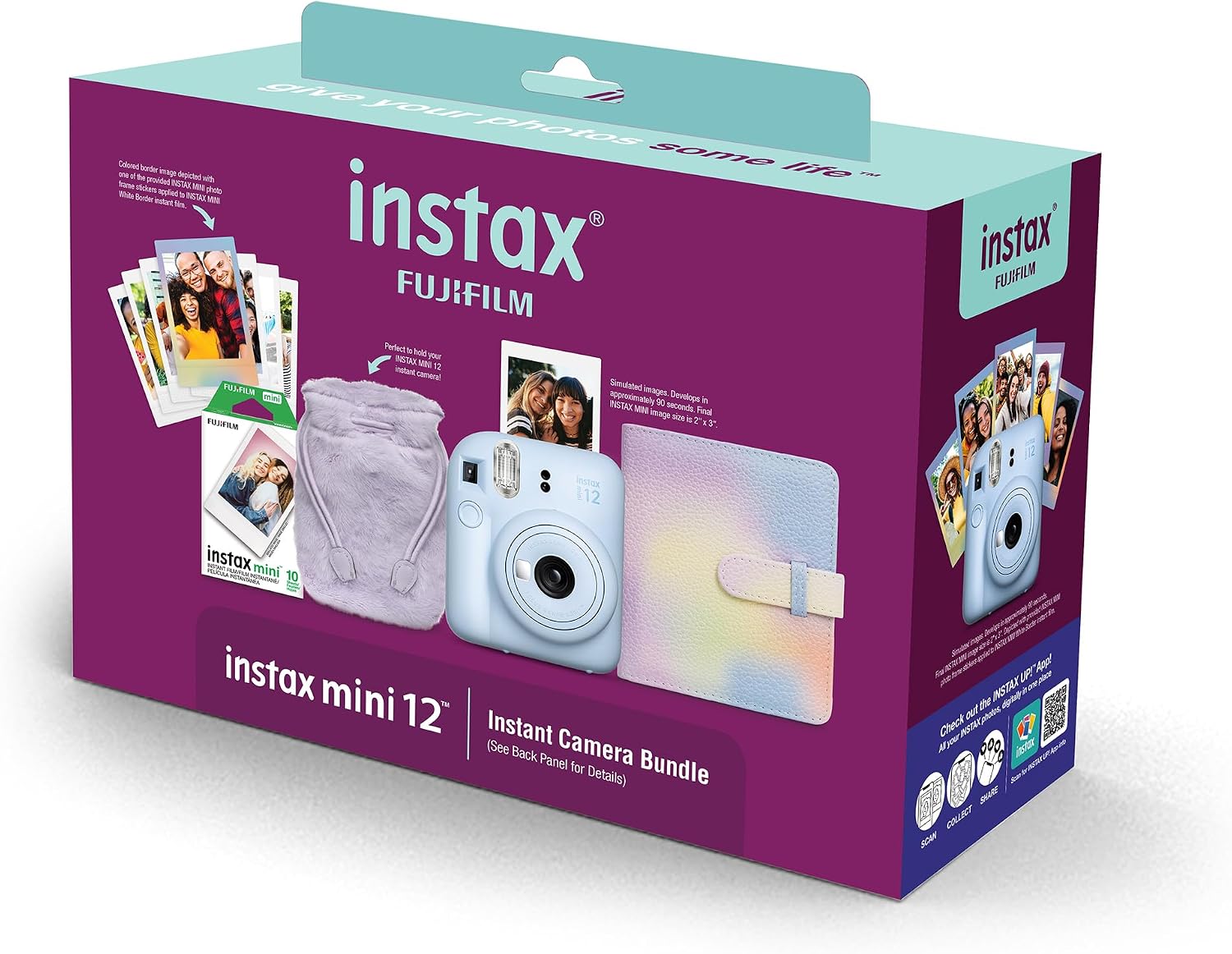 INSTAX Mini 12 Blue Holiday Bundle 2024