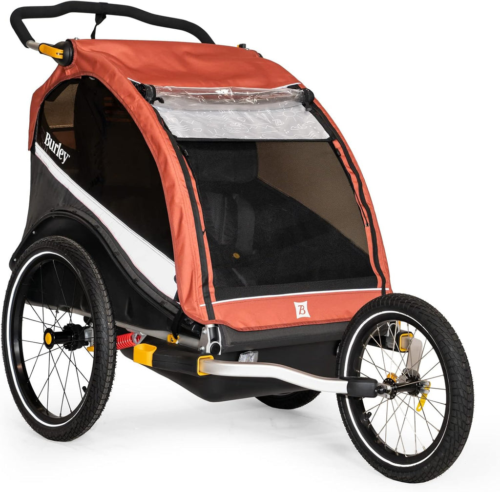 Burley Cub X, 2 Seat Kids Bike Trailer & Stroller
