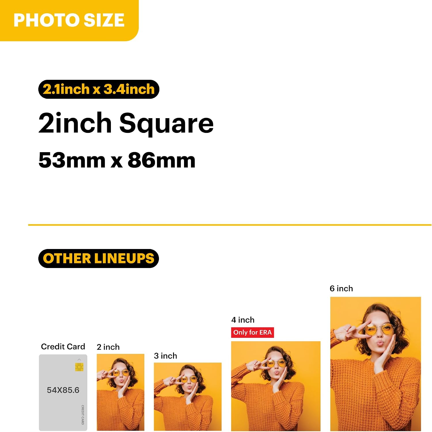 KODAK Mini Shot 2 ERA 2x3' Instant Digital Camera & Photo Printer, 38 Sheets, 2-in-1 Portable Print Camera, Bluetooth Smartphone Printer for iPhone & Android, 4PASS Dye Sublimation, Black