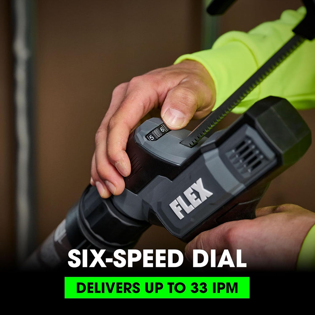 FLEX 24V Cordless 29 oz Caulk & Adhesive Gun, Tool Only - FX6231-Z