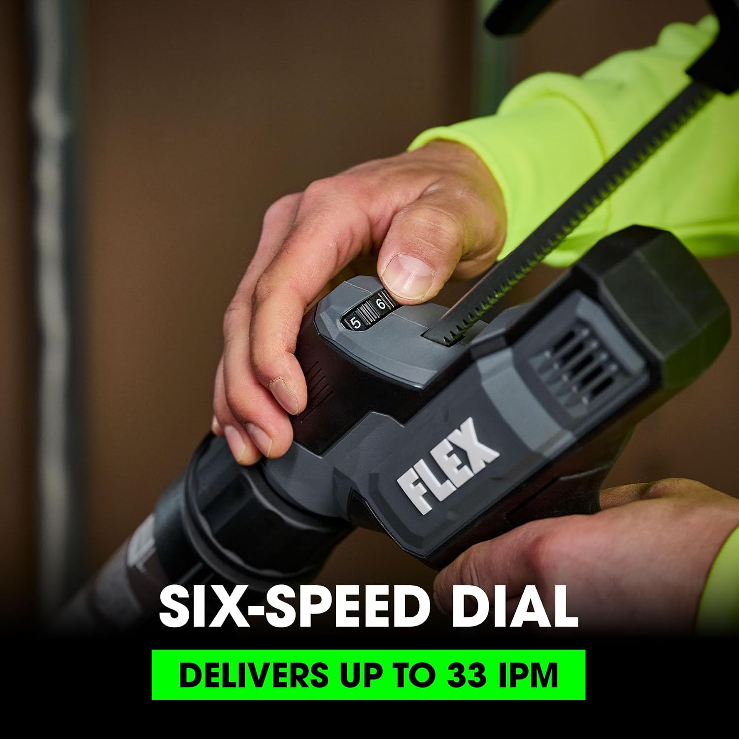 FLEX 24V Cordless 29 oz Caulk & Adhesive Gun, Tool Only - FX6231-Z