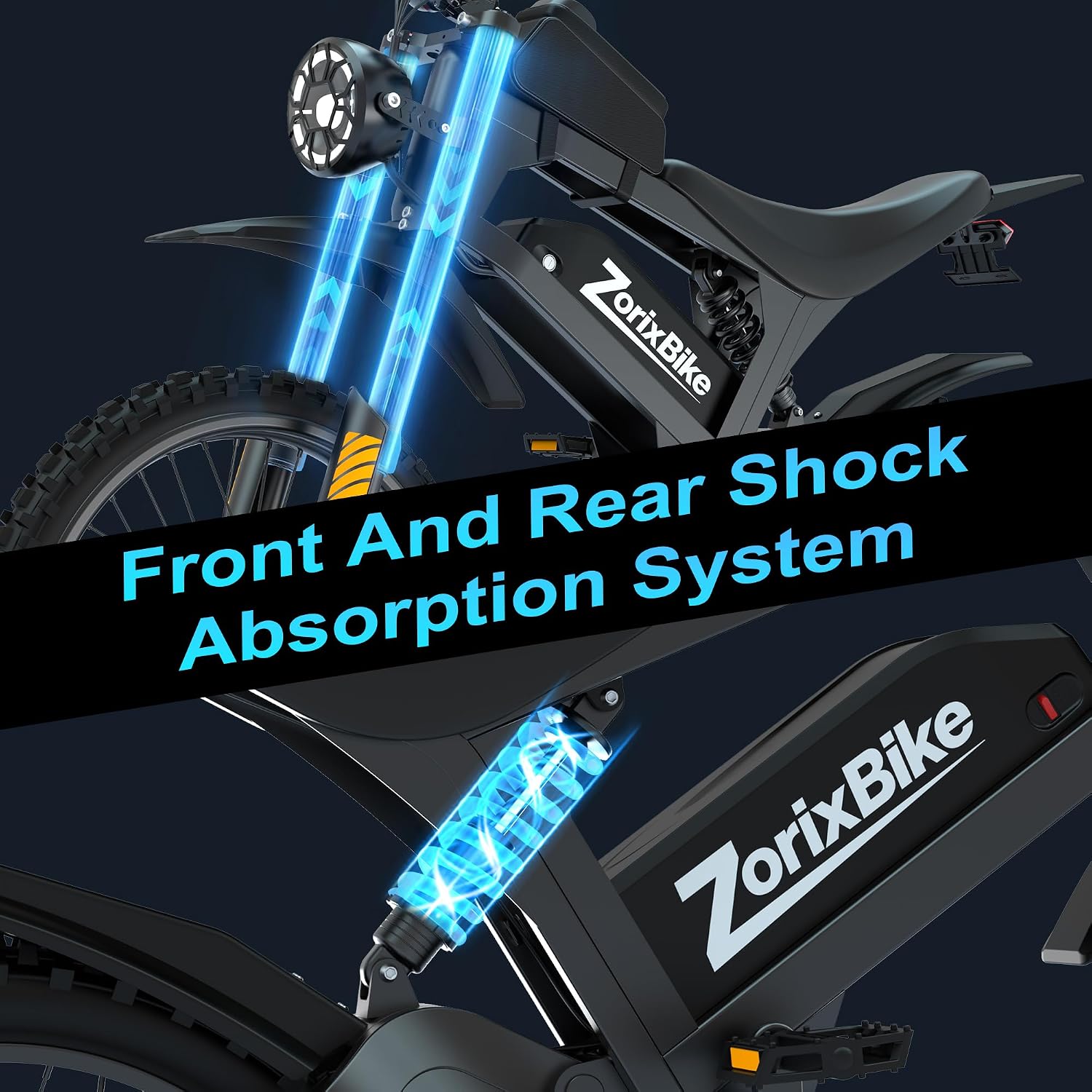 Electric Bike for Adults,48V 20AH - Peak Power 1500/3000W Brushless Motor Electric Bicycle - Max Speed 31-35MPH - Max 80 Miles Range - 20' x 4.0' Fat Tire Dirt E-Bike,7-Speed