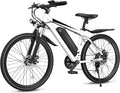 Electric Bike for Adults, 26' Ebike with 1000W Peak Motor, 20MPH 50Miles Electric Mountain Bike with 48V Removable Battery, 7-Speed, Front Suspension, LCD Display, UL 2849 Certified
