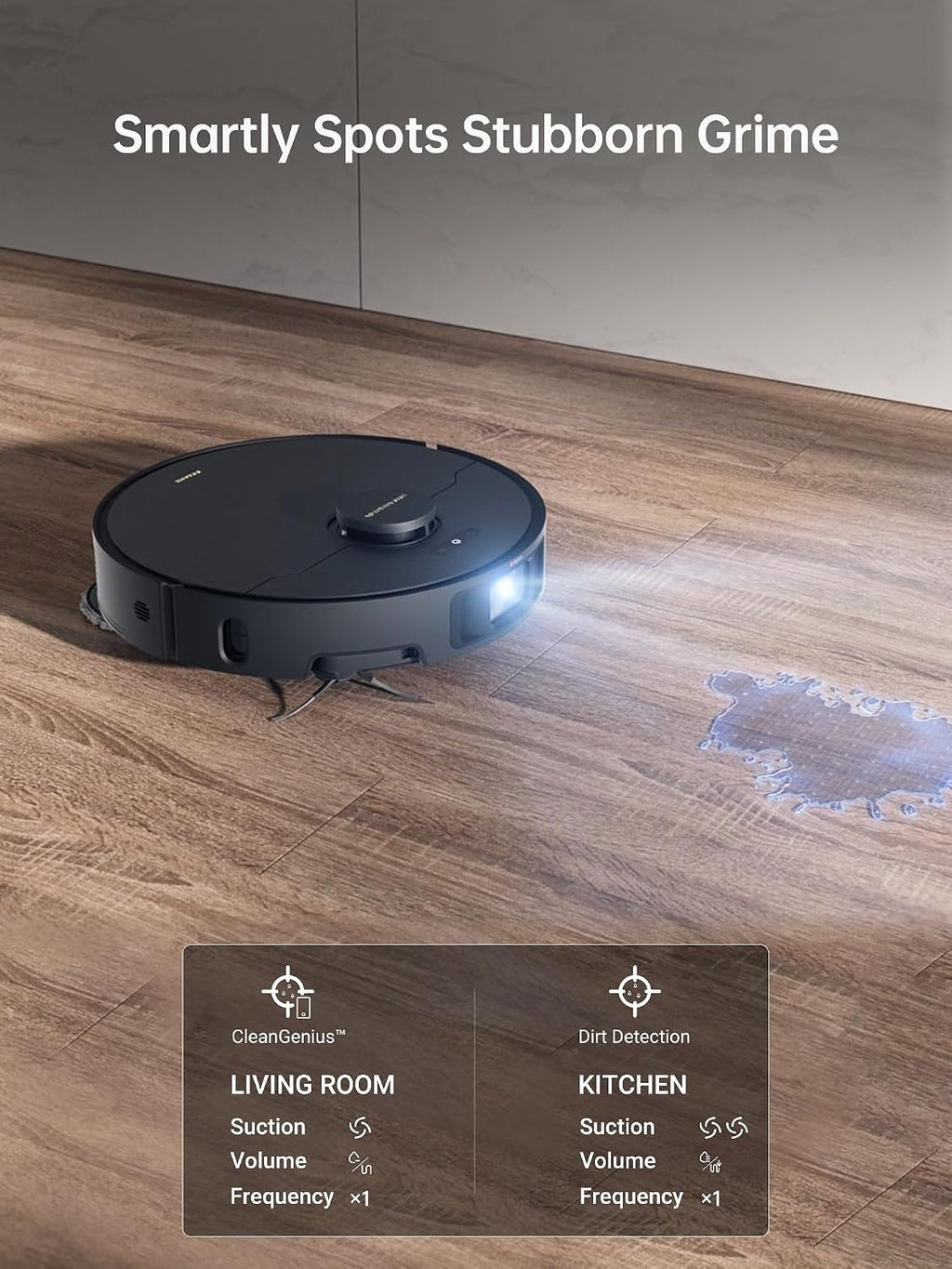 DREAME X40 Ultra Robotic Vacuum with Removable & Liftable Mop, 12,000Pa Suction, 58°F Mop & Washboard Self Cleaning, Auto-Empty, Auto Refill, liftable Brushes (Renewed)