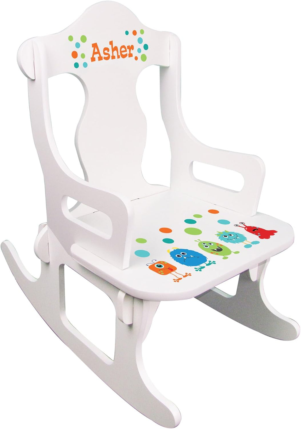 My Bambino Personalized Boys Puzzle Rocker (Monster) | Personalized Kids Gift