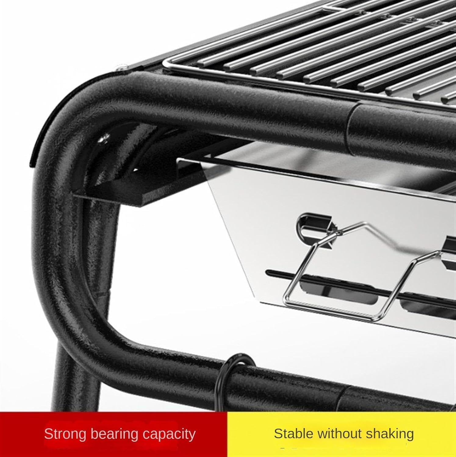 Portable Charcoal Grill Outdoor Portable Charcoal Grills Foldable Barbecue Grill for Camping Patio Backyard BBQ Grill for Outdoor