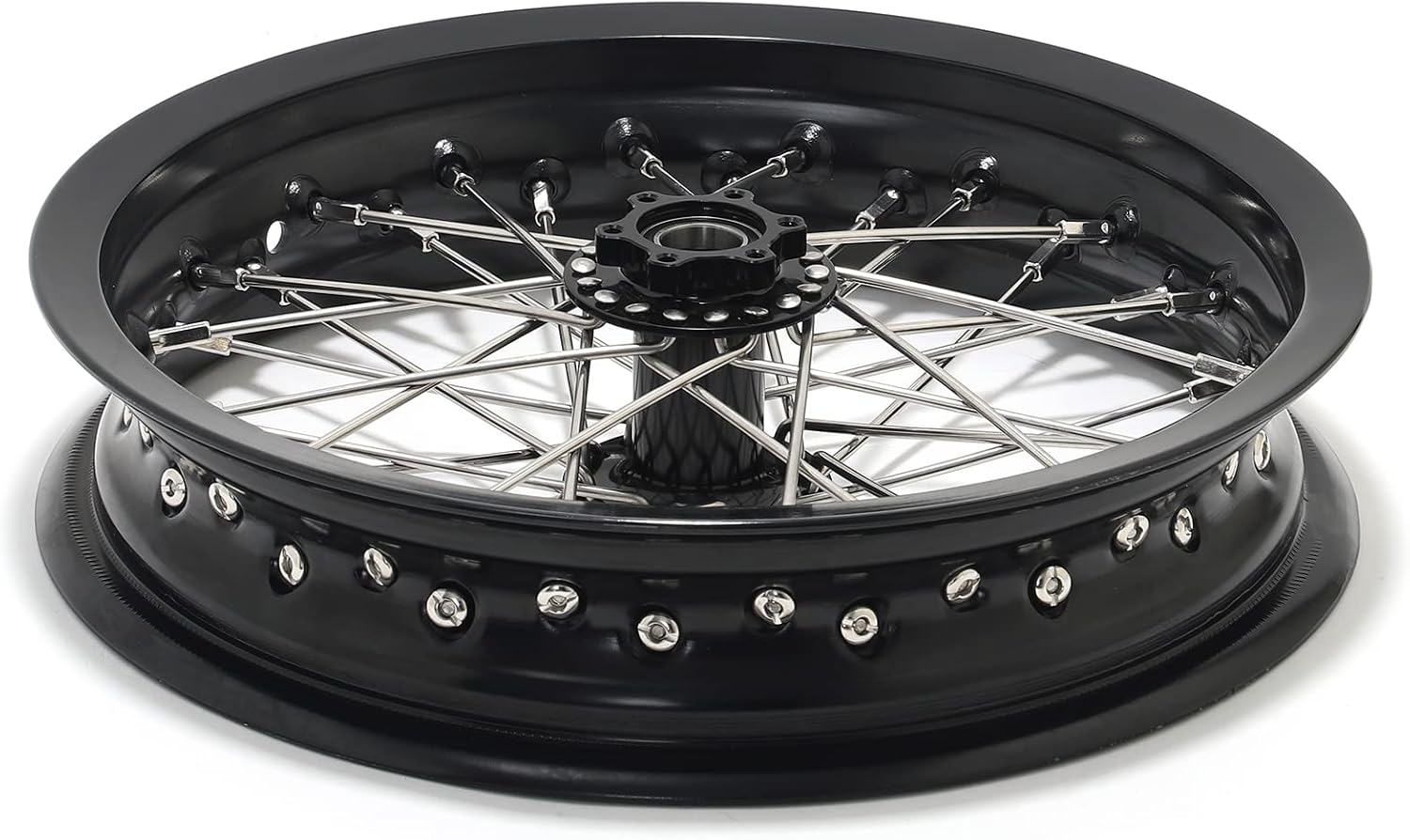 TOFR 12' x 2.15' Front Wheel Rim Hub for Sur-Ron Surron Light Bee X LBX for Segway X160 X260 for Talaria Sting Talaria XXX for Apollo RFN for Beta Explorer
