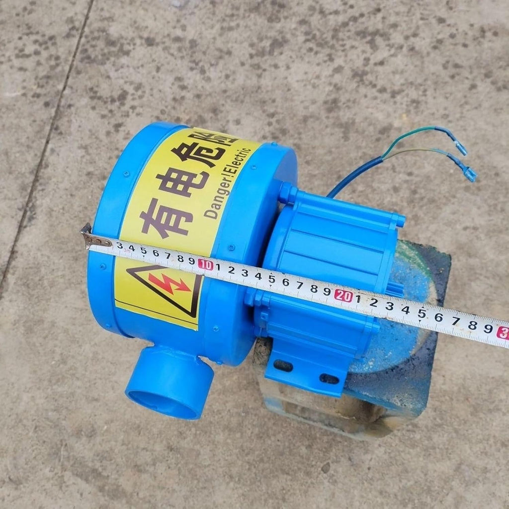 600W 220V Portable Hydro Generator, Pure Copper Windings Impact Hydroelectric Generator, High Power Water Generation Equipment 63 mm Inlet Small Home Off-Grid Power