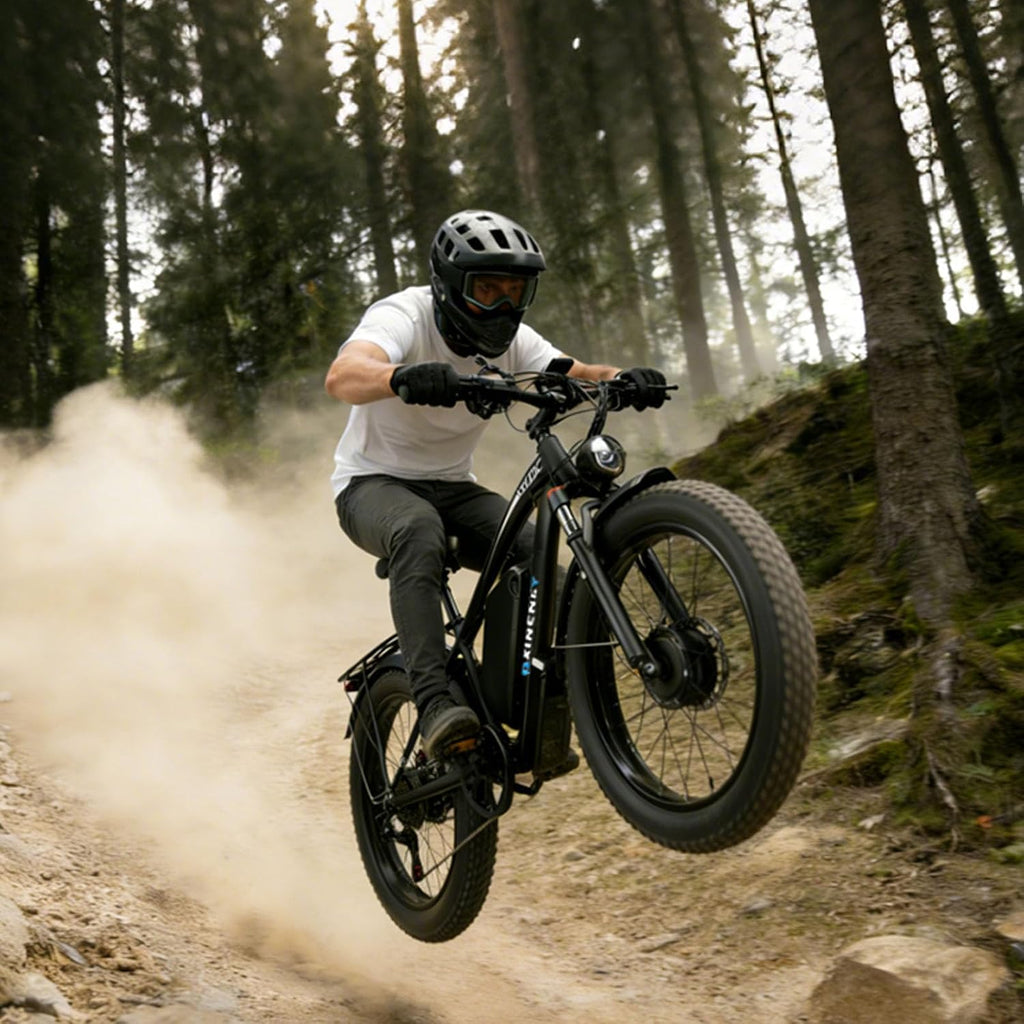 9000W Peak Dual Motor Ebike for Adults, 46MPH Fast Electric Bike for Adults with 60V 1560Wh Battery, 24' Fat Tire E-Bike, Hydraulic Disc Brake, Electric Bicycle for Snow Off-Road Commuter