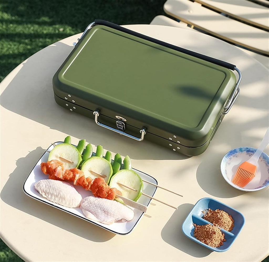 Portable Charcoal Grill Outdoor Charcoal Grill Barbecue Grill Stainless Steel Portable Folding Tools Grill BBQ Grill for Outdoor