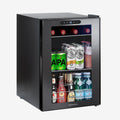 Wine Enthusiast 1.8 Cu.Ft. Beverage Refrigerator - Freestanding Mini Fridge for Drinks Beer Soft Drinks and Wine - Adjustable Shelves Compact Beverage Fridge for Home Kitchen and Office Use