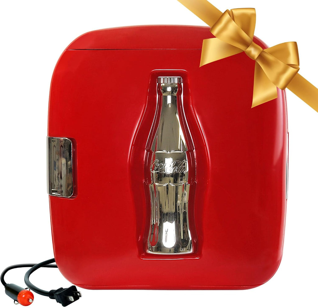 Coca-Cola CCU09 12 Can AC/DC Cube Electric Cooler by Koolatron