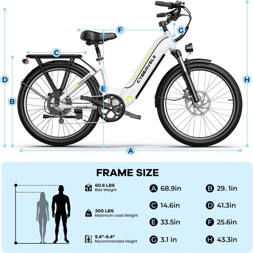 1000W Peak Electric Bike for Adult,48V 25AH(1200WH) 26' Ebike, up 80 Miles Removable Battery,Adult Electric Bicycles for All Terrain,Men Women E Bike for Commute Beach