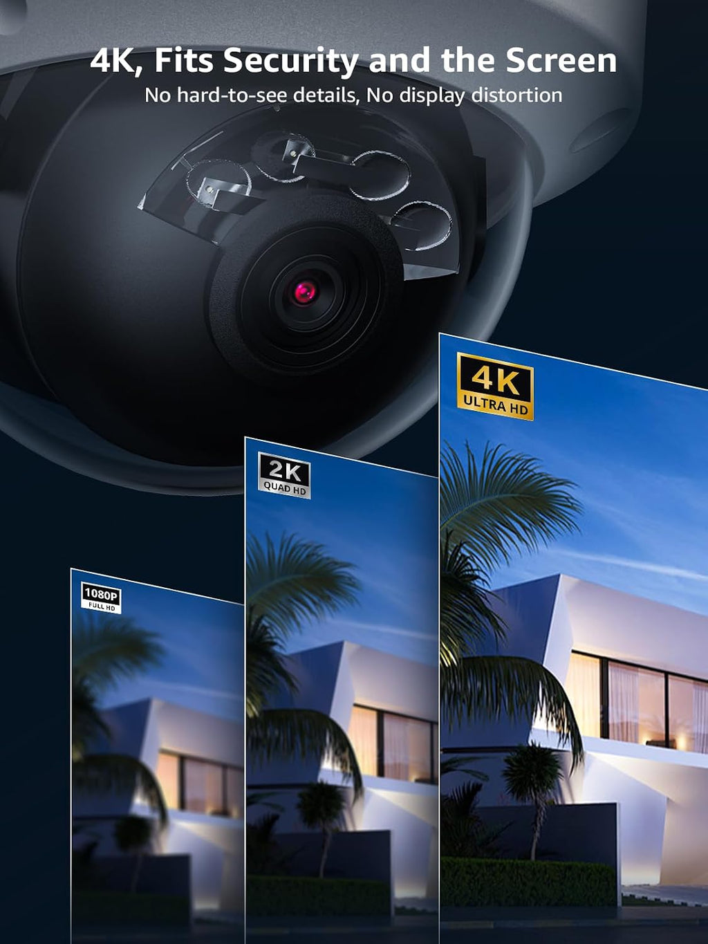ANNKE H800 32CH PoE Home Security Camera System, 24 x Wired 4K Outdoor IP Cameras with Clear Night Vision, H.265+ 12MP NVR Surveillance System 6TB HDD, for 7/24 Recording