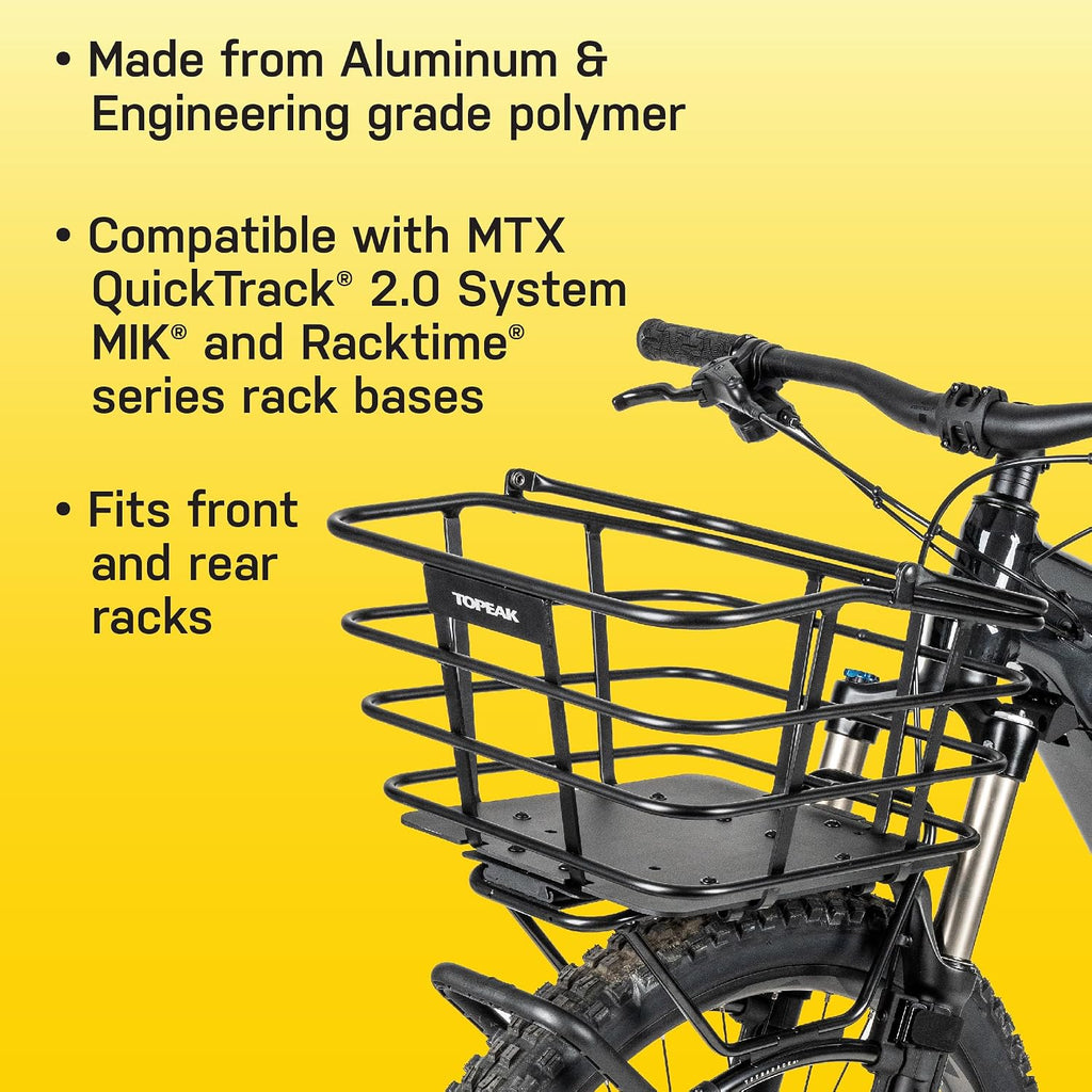 Topeak Urban Basket DX with QuickTrack Compatibility