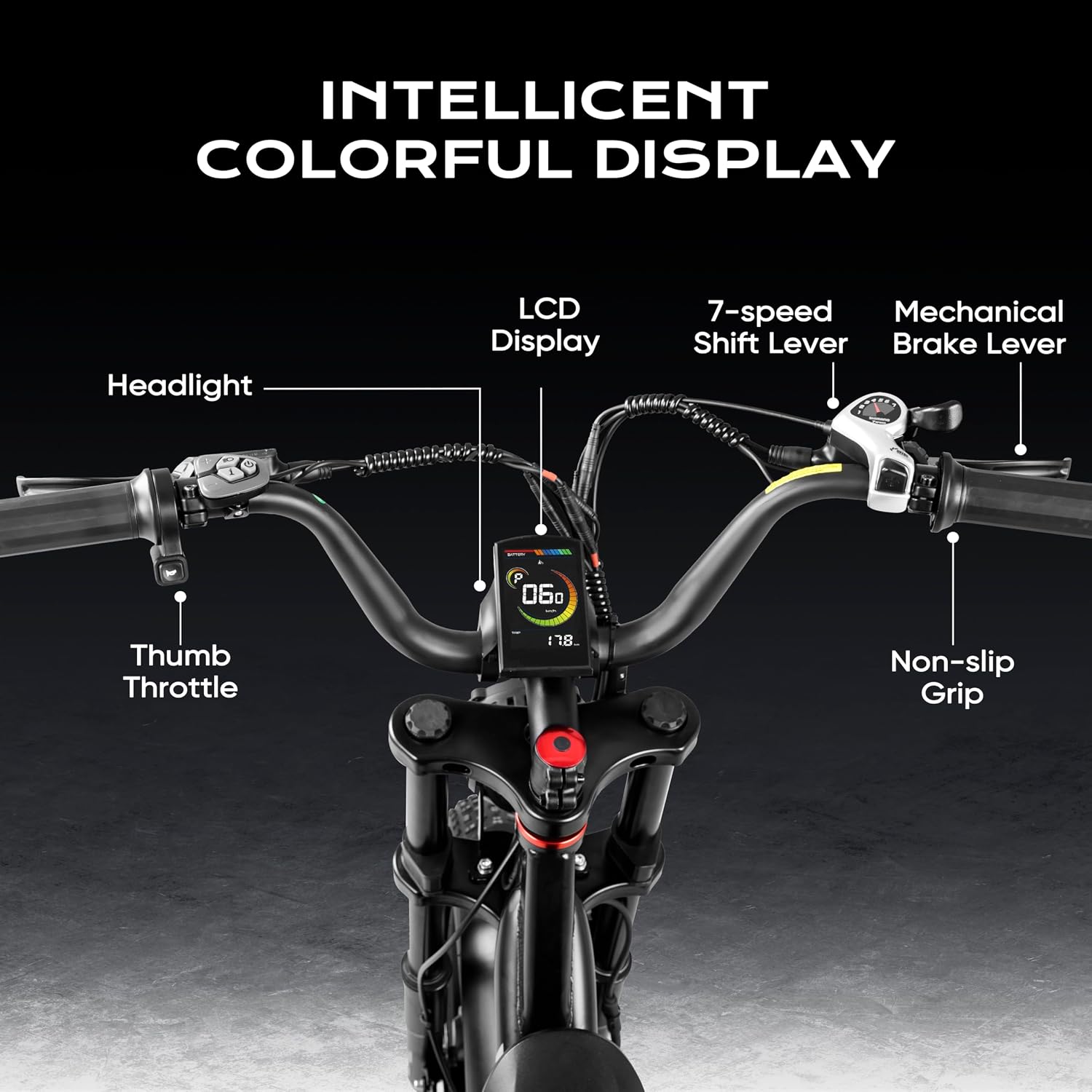 (2025 Upgraded) EAhora X7 Peak 3000W Dual Motor Electric Bike for Adults 48V 20A 30-33MPH Dual Hydraulic Brakes Ebike 80-120Miles Longe Range Fat Tire Electric Bicycle for Man and Woman