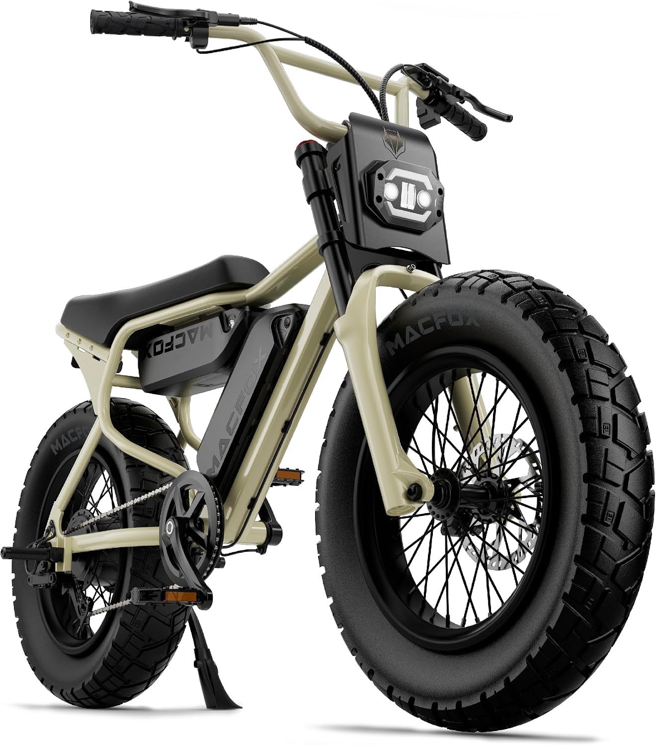 MACFOX X7&X7L Electric Bike for Youth, 750W EBike with Hydraulic Brakes, 48V 13Ah Removable Battery 30 Mile Range, Upgraded 20x5.0 Rear Fat Tire Designed for School/City Commuting (UL2849 & Class-2)