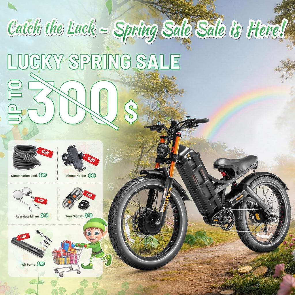 eAhora 2026 Romeo Pro3/2 50/46Mph Ebike 5600/4000W Dual Motor 200+Miles Electric Bike for Adults, 52V/70Ah 60V/80Ah Long Range 26 * 4.0' Fat Tire Full Suspension Electric Mountain Bike