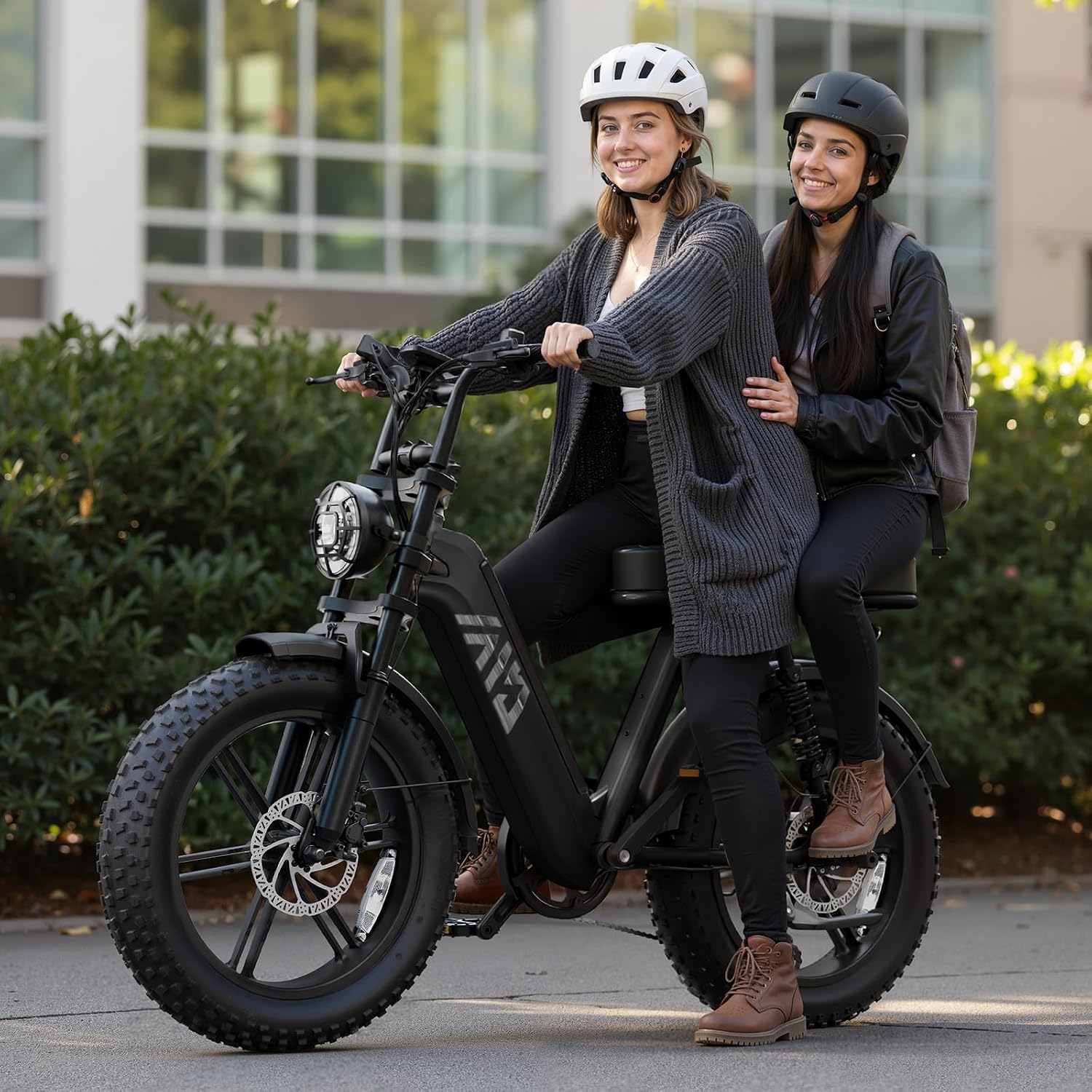 TST Electric Bike for Adults 1500W Peak 20' Fat Tire All-Terrain E-Bike 60 Miles Electric Dirt Bike for Road Sand Mountain Snow - 48V 15AH Battery Powered Electric Motorcycle for Adventure