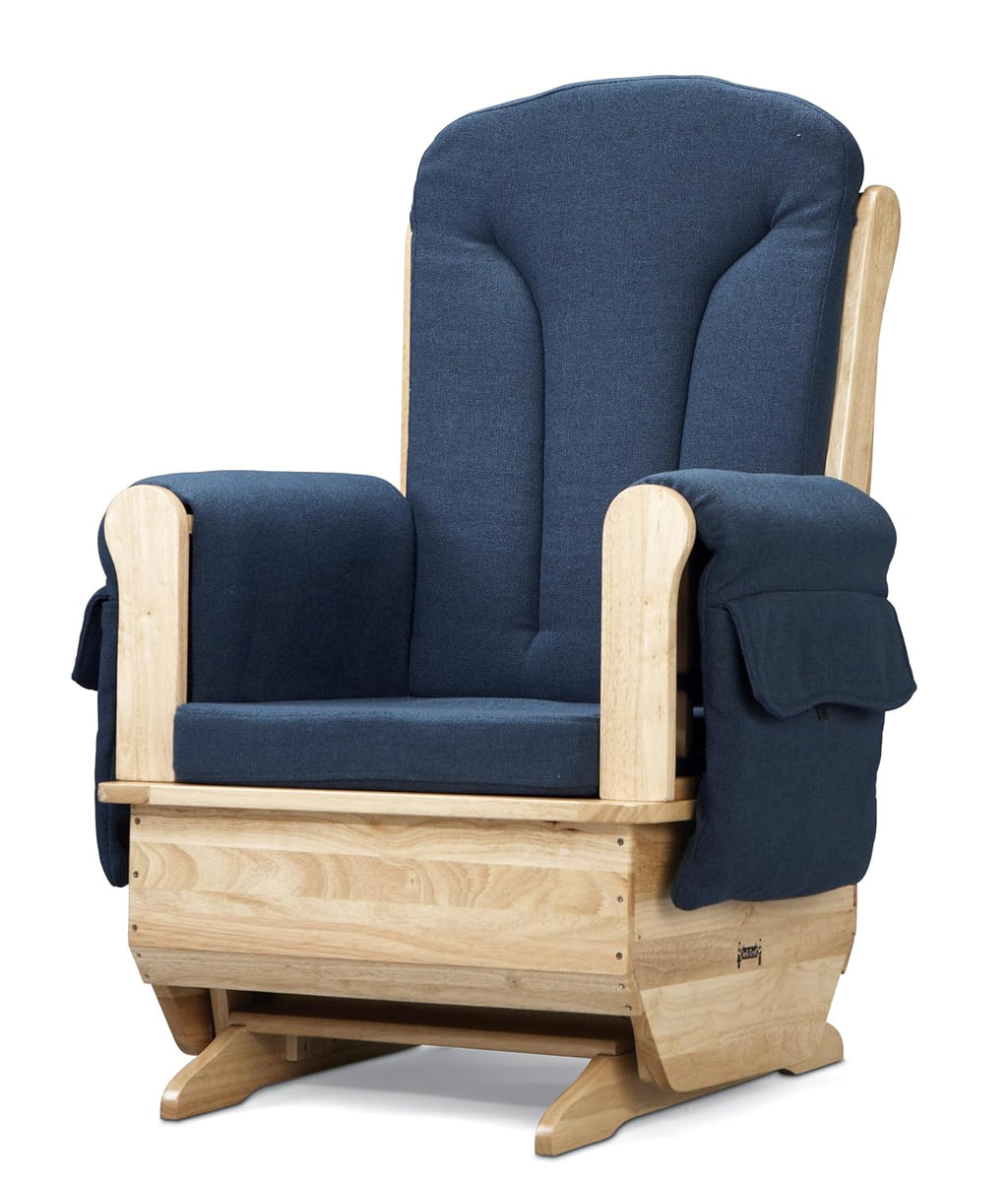 Jonti-Craft 8164JC Glider Rocker, Beige Cushions