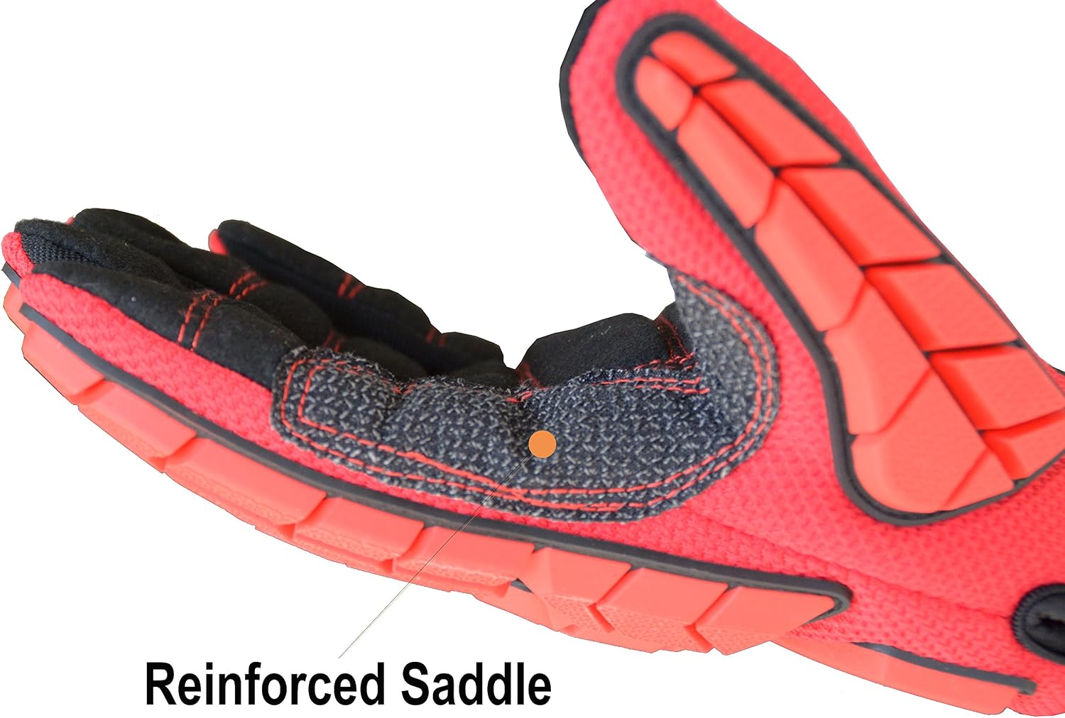 HANDLANDY Anti Vibration Gloves, SBR Padding, TPR Protector, Mechanic Work Gloves