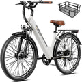 Heybike Cityscape 2.0 Electric Bike for Adults with Peak 1200W Motor, 468Wh Removable Battery, 50Miles 26' Electric Commuter Bike, 7-Speed,UL Certified