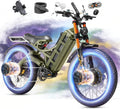 eAhora 2026 Romeo Pro3/2 50/46Mph Ebike 5600/4000W Dual Motor 200+Miles Electric Bike for Adults, 52V/70Ah 60V/80Ah Long Range 26 * 4.0' Fat Tire Full Suspension Electric Mountain Bike