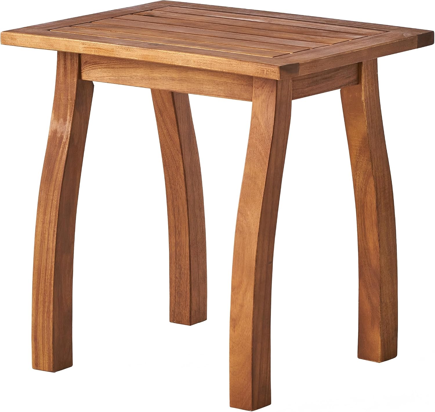 Christopher Knight Home Selma Acacia Rocking Chairs with Cushions, 2-Pcs Set, Teak Finish