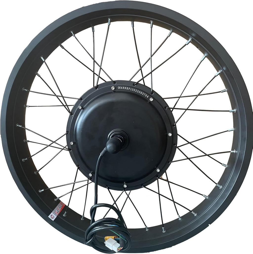 Programmable!color Display , Fat Electric Bike Kit 60V/72V 2000W Electric Fat tire Snow Bike Rear Wheel Hub Motor Kit with Sabvoton 45A sine wave controller , TFT UCK1 Color Display ,7-speed flywheel and torque arm