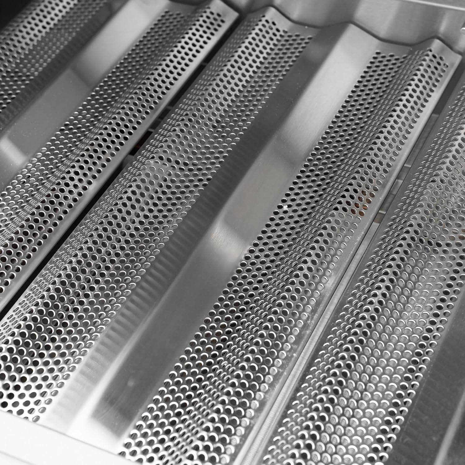 Hygrill STD Series Heavy Duty 3-Burner Built In Grill, Stainless Steel Grill Head for Outdoor Kitchen, Natural Gas