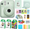 Fujifilm Instax Mini 12 Instant Film Camera Bundle with Accessories (Mint Green)